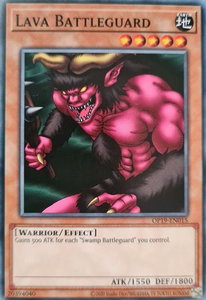 Lava Battleguard - OTS Tournament Pack 19 (OP19) #OP19-EN015 - Common / Short Print YuGiOh Trading Card