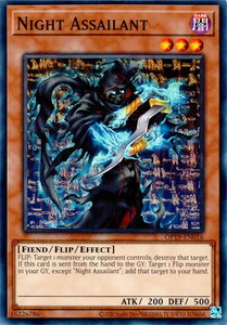 Night Assailant - OTS Tournament Pack 19 (OP19) #OP19-EN016 - Common / Short Print YuGiOh Trading Card