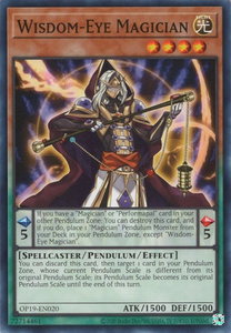 Wisdom-Eye Magician - OTS Tournament Pack 19 (OP19) #OP19-EN020 - Common / Short Print YuGiOh Trading Card