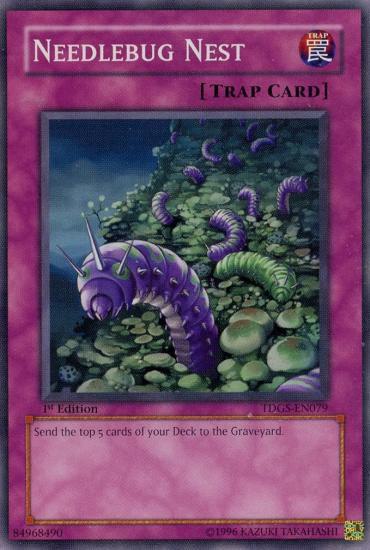 Needlebug Nest trading card from The Duelist Genesis Needlebug Nest - The Duelist Genesis YuGiOh trading card