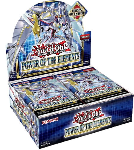 Power of the Elements Booster Box [1st Edition] - Power of the Elements YuGiOh trading card