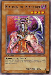 Maiden of Macabre - The Duelist Genesis (TDGS) #TDGS-EN084 - Rare YuGiOh Trading Card