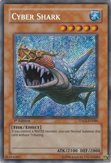 Cyber Shark - The Duelist Genesis YuGiOh trading card