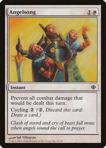 Angelsong - Shards of Alara (ALA) #4 - Common Magic: The Gathering Trading Card
