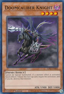 Doomcaliber Knight - Legendary Duelists: Season 3 (LDS3) #LDS3-EN005 - Common / Short Print YuGiOh Trading Card
