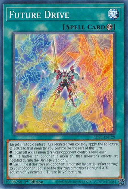 Future Drive trading card from Legendary Duelists: Season 3 Future Drive - Legendary Duelists: Season 3 YuGiOh trading card