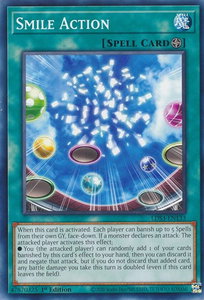 Smile Action - Legendary Duelists: Season 3 (LDS3) #LDS3-EN133 - Common / Short Print YuGiOh Trading Card