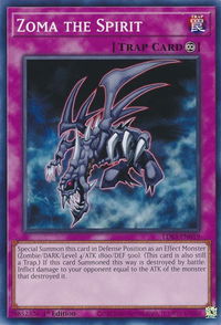 Zoma the Spirit - Legendary Duelists: Season 3 (LDS3) #LDS3-EN019 - Common / Short Print YuGiOh Trading Card