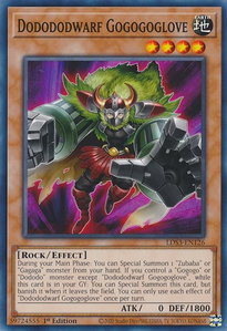 Dodododwarf Gogogoglove - Legendary Duelists: Season 3 (LDS3) #LDS3-EN126 - Common / Short Print YuGiOh Trading Card