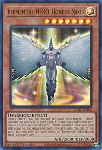 Elemental HERO Honest Neos - Legendary Duelists: Season 3 (LDS3) #LDS3-EN102 - Ultra Rare YuGiOh Trading Card