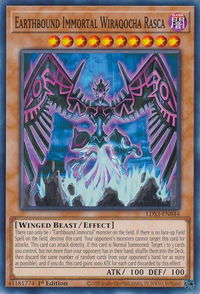 Earthbound Immortal Wiraqocha Rasca - Legendary Duelists: Season 3 (LDS3) #LDS3-EN044 - Common / Short Print YuGiOh Trading Card