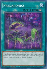 Predaponics - Legendary Duelists: Season 3 (LDS3) #LDS3-EN077 - Common / Short Print YuGiOh Trading Card