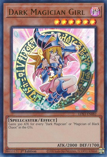 Dark Magician Girl - Legendary Duelists: Season 3 YuGiOh trading card