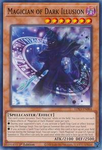 Magician of Dark Illusion - Legendary Duelists: Season 3 (LDS3) #LDS3-EN084 - Common / Short Print YuGiOh Trading Card