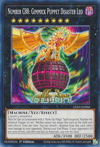 Number C88: Gimmick Puppet Disaster Leo - Legendary Duelists: Season 3 (LDS3) #LDS3-EN066 - Common / Short Print YuGiOh Trading Card