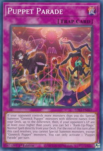 Puppet Parade - Legendary Duelists: Season 3 (LDS3) #LDS3-EN069 - Common / Short Print YuGiOh Trading Card