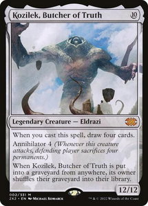 Kozilek, Butcher of Truth - Double Masters 2022 (2X2) #2 - Mythic Rare Magic: The Gathering Trading Card