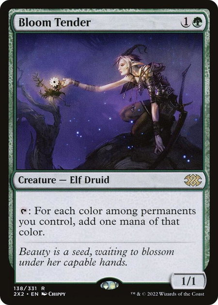 Bloom Tender - Double Masters 2022 Magic: The Gathering trading card