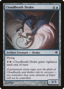Cloudheath Drake - Shards of Alara (ALA) #35 - Common Magic: The Gathering Trading Card