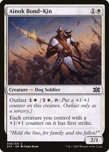 Ainok Bond-Kin - Double Masters 2022 (2X2) #5 - Common Magic: The Gathering Trading Card