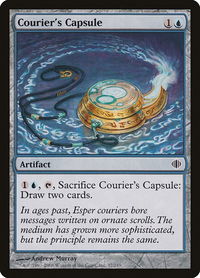 Courier's Capsule - Shards of Alara (ALA) #37 - Common Magic: The Gathering Trading Card