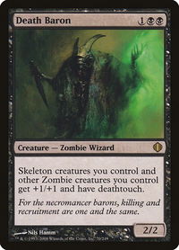 Death Baron - Shards of Alara (ALA) #70 - Rare Magic: The Gathering Trading Card