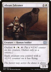 Abzan Falconer - Double Masters 2022 (2X2) #4 - Uncommon Magic: The Gathering Trading Card
