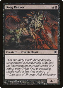 Dreg Reaver - Shards of Alara (ALA) #73 - Common Magic: The Gathering Trading Card