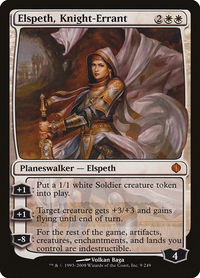 Elspeth, Knight-Errant - Shards of Alara (ALA) #9 - Mythic Magic: The Gathering Trading Card