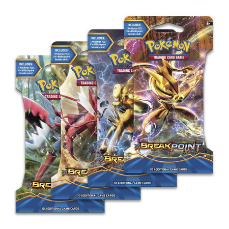 BREAKpoint Sleeved Booster Pack Art Bundle [Set of 4] - XY - BREAKpoint Pokémon trading card