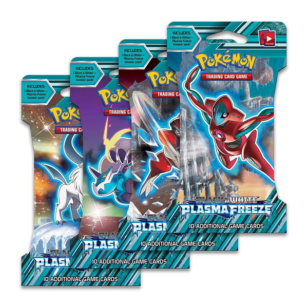 Plasma Freeze Sleeved Booster Pack Art Bundle [Set of 4] - Plasma Freeze Pokémon trading card