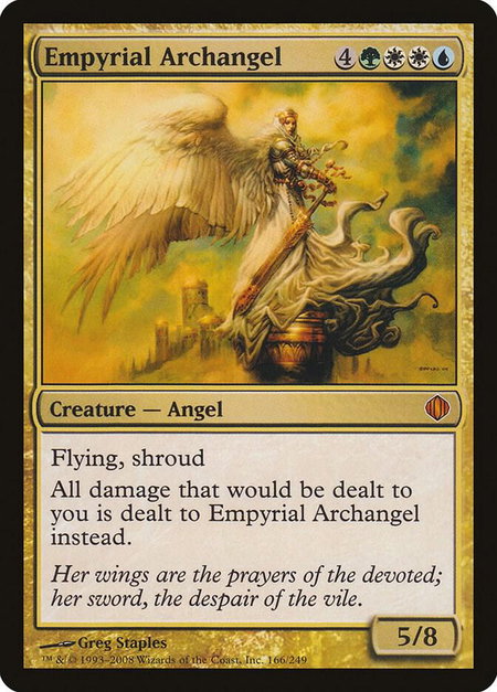 Empyrial Archangel - Shards of Alara Magic: The Gathering trading card