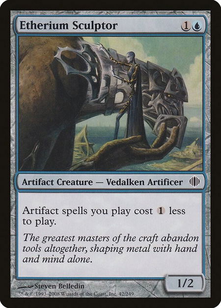Etherium Sculptor - Shards of Alara Magic: The Gathering trading card