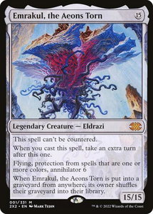 Emrakul, the Aeons Torn - Double Masters 2022 (2X2) #1 - Mythic Rare Magic: The Gathering Trading Card