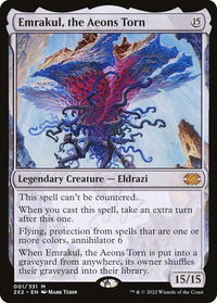 Emrakul, the Aeons Torn - Double Masters 2022 (2X2) #1 - Mythic Magic: The Gathering Trading Card