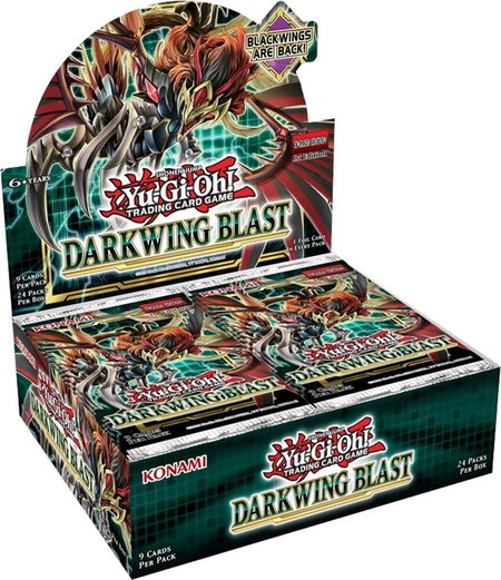 Darkwing Blast Booster Box - Darkwing Blast YuGiOh trading card