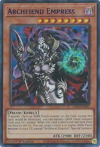 Archfiend Empress (Blue) - Legendary Duelists: Season 3 (LDS3) #LDS3-EN007 - Ultra Rare YuGiOh Trading Card