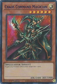 Chaos Command Magician (Blue) - Legendary Duelists: Season 3 (LDS3) #LDS3-EN083 - Ultra Rare YuGiOh Trading Card
