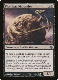Fleshbag Marauder - Shards of Alara (ALA) #76 - Uncommon Magic: The Gathering Trading Card