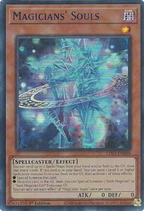 Magicians' Souls (Blue) - Legendary Duelists: Season 3 (LDS3) #LDS3-EN088 - Ultra Rare YuGiOh Trading Card
