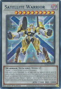 Satellite Warrior (Blue) - Legendary Duelists: Season 3 (LDS3) #LDS3-EN121 - Ultra Rare YuGiOh Trading Card