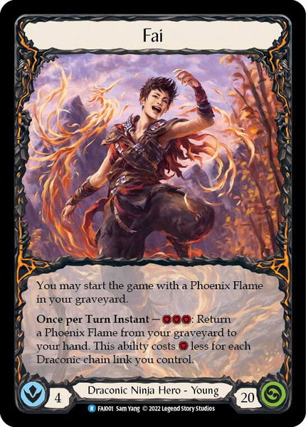 Fai - Blitz Deck: Uprising - Fai Flesh and Blood trading card