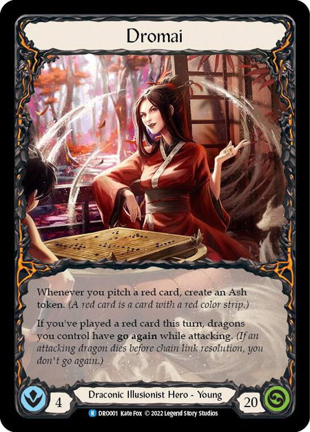 Dromai - Blitz Deck: Uprising - Dromai Flesh and Blood trading card