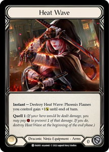Heat Wave - Blitz Deck: Uprising - Fai (FAI) #FAI005 - Common Flesh and Blood Trading Card