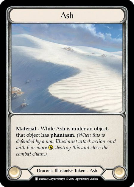 Ash // Aether Ashwing trading card from Blitz Deck: Uprising - Dromai Ash // Aether Ashwing - Blitz Deck: Uprising - Dromai Flesh and Blood trading card