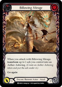Billowing Mirage - Blitz Deck: Uprising - Dromai (DRO) #DRO012 - Common Flesh and Blood Trading Card