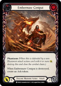 Embermaw Cenipai - Blitz Deck: Uprising - Dromai (DRO) #DRO016 - Common Flesh and Blood Trading Card