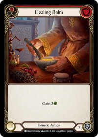 Healing Balm - Blitz Deck: Uprising - Dromai (DRO) #DRO025 - Common Flesh and Blood Trading Card