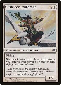 Gustrider Exuberant - Shards of Alara (ALA) #13 - Common Magic: The Gathering Trading Card