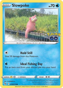 Slowpoke - Pokemon GO (PGO) #019/078 - Common Pokémon Trading Card